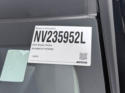 2026 Nissan Sentra SV