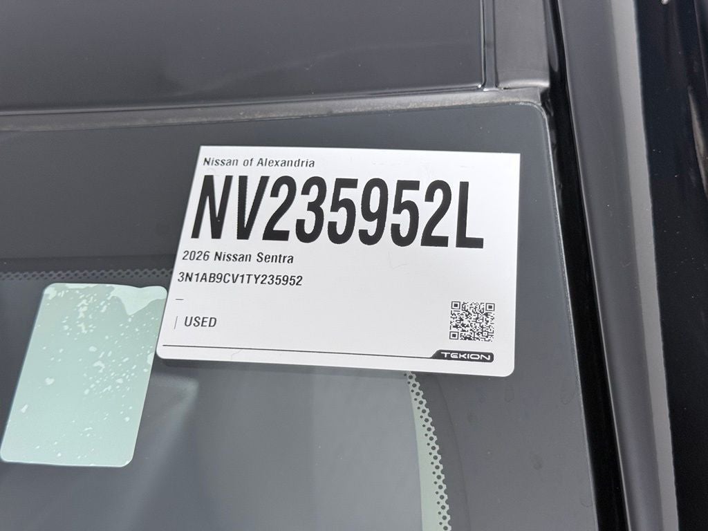 2026 Nissan Sentra SV
