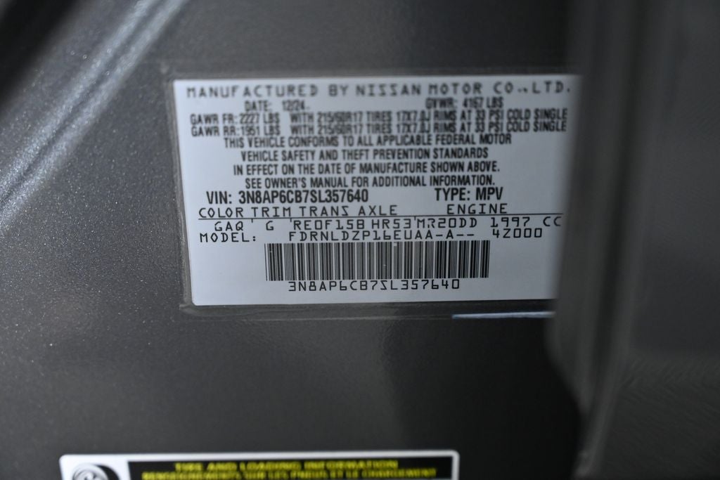 2025 Nissan Kicks SV