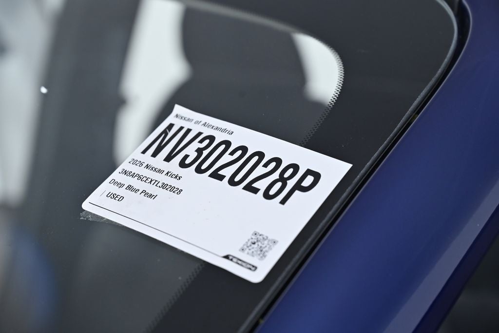 2026 Nissan Kicks SV Nissan Certified