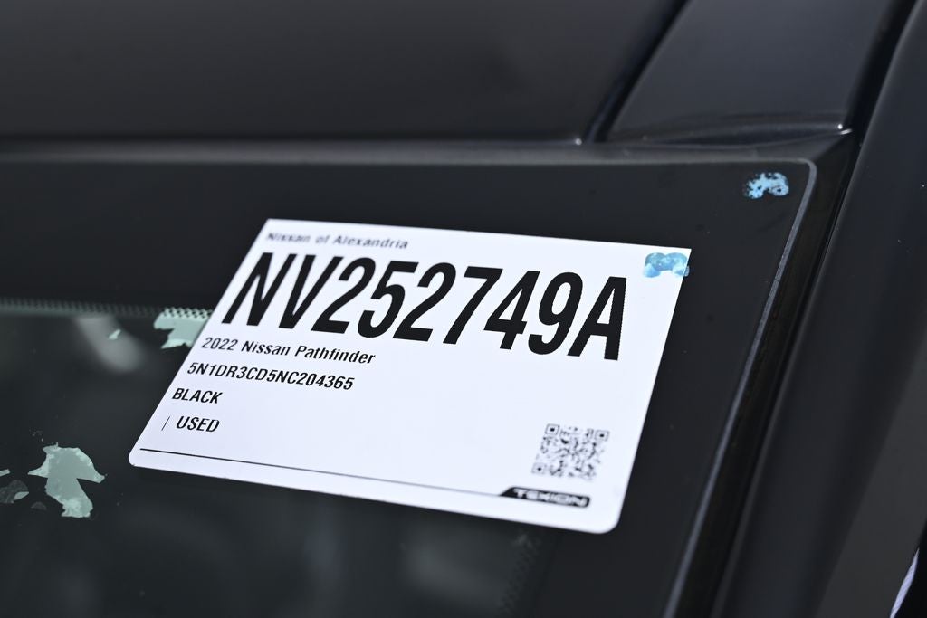 2022 Nissan Pathfinder SL Certified Select