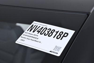 2023 Nissan Ariya VENTURE+
