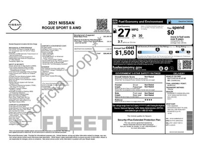 2021 Nissan Rogue Sport S