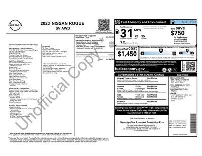 2023 Nissan Rogue SV Nissan Certified