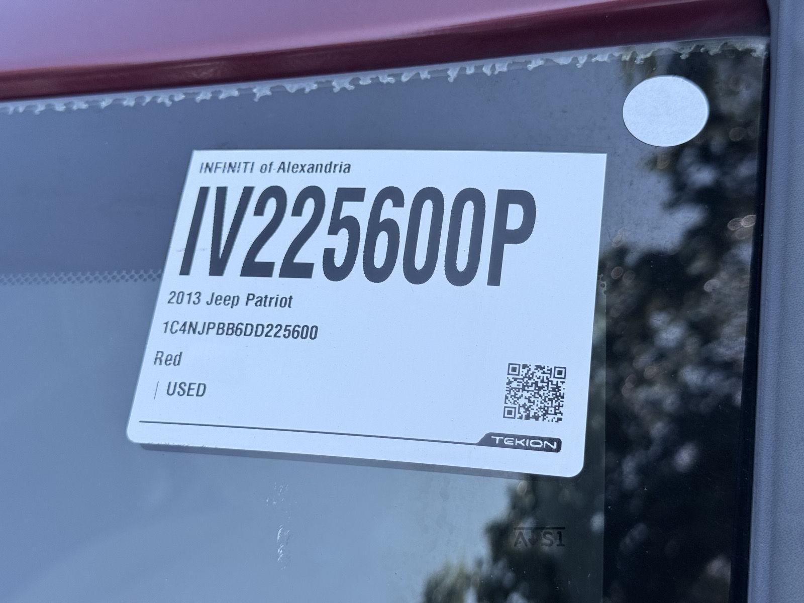 2013 Jeep Patriot Sport