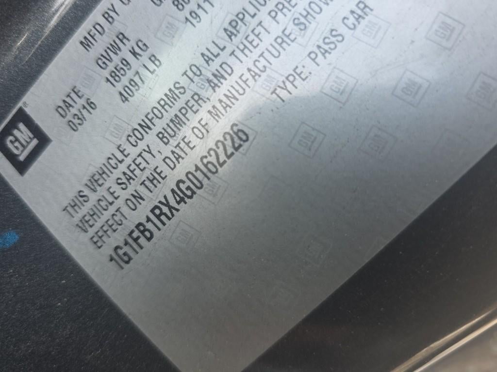 2016 Chevrolet Camaro 1LT