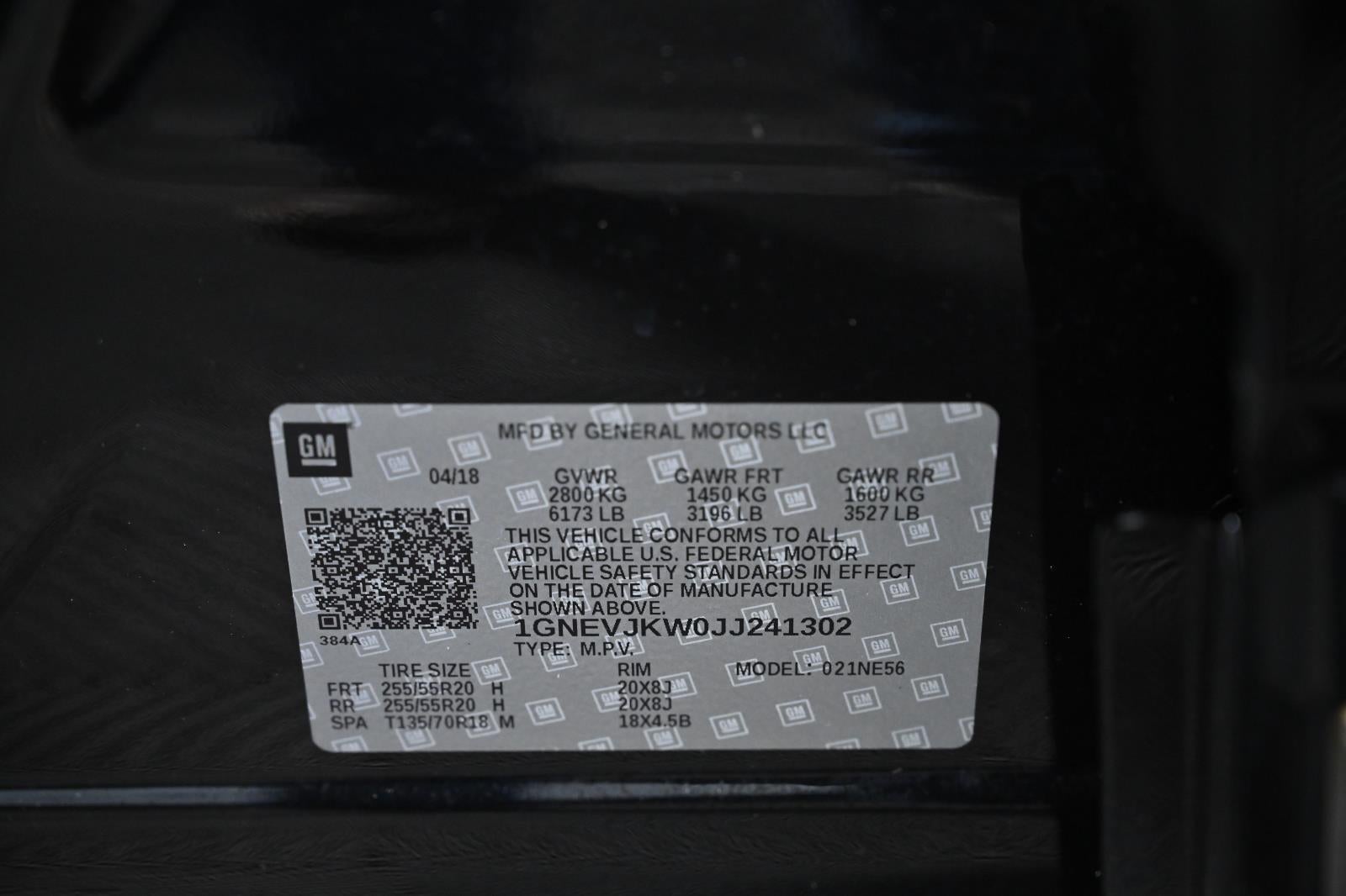 2018 Chevrolet Traverse Premier