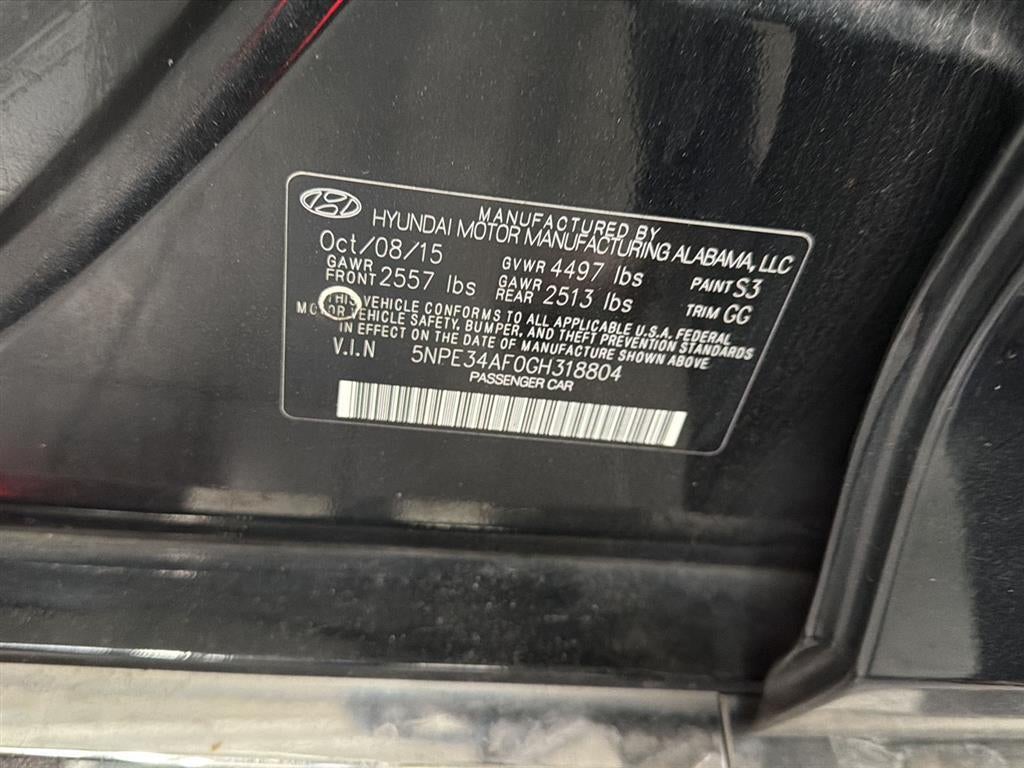 2016 Hyundai Sonata 2.4L Sport