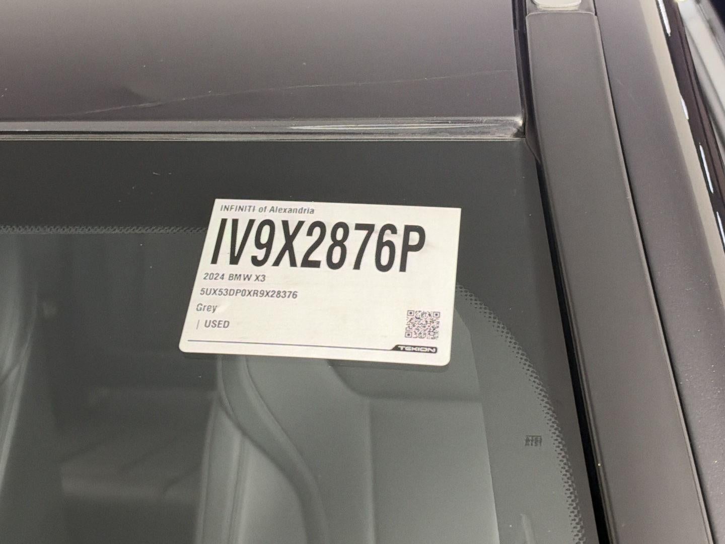 2024 BMW X3 xDrive30i