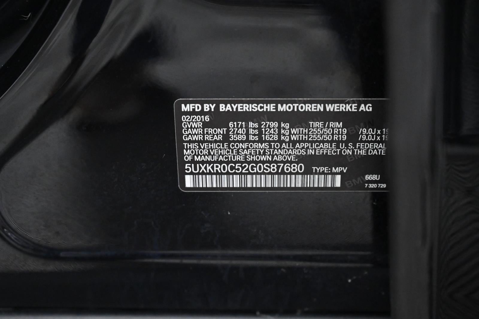 2016 BMW X5 xDrive35i