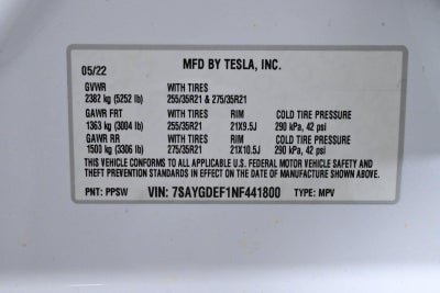 2022 Tesla Model Y Performance