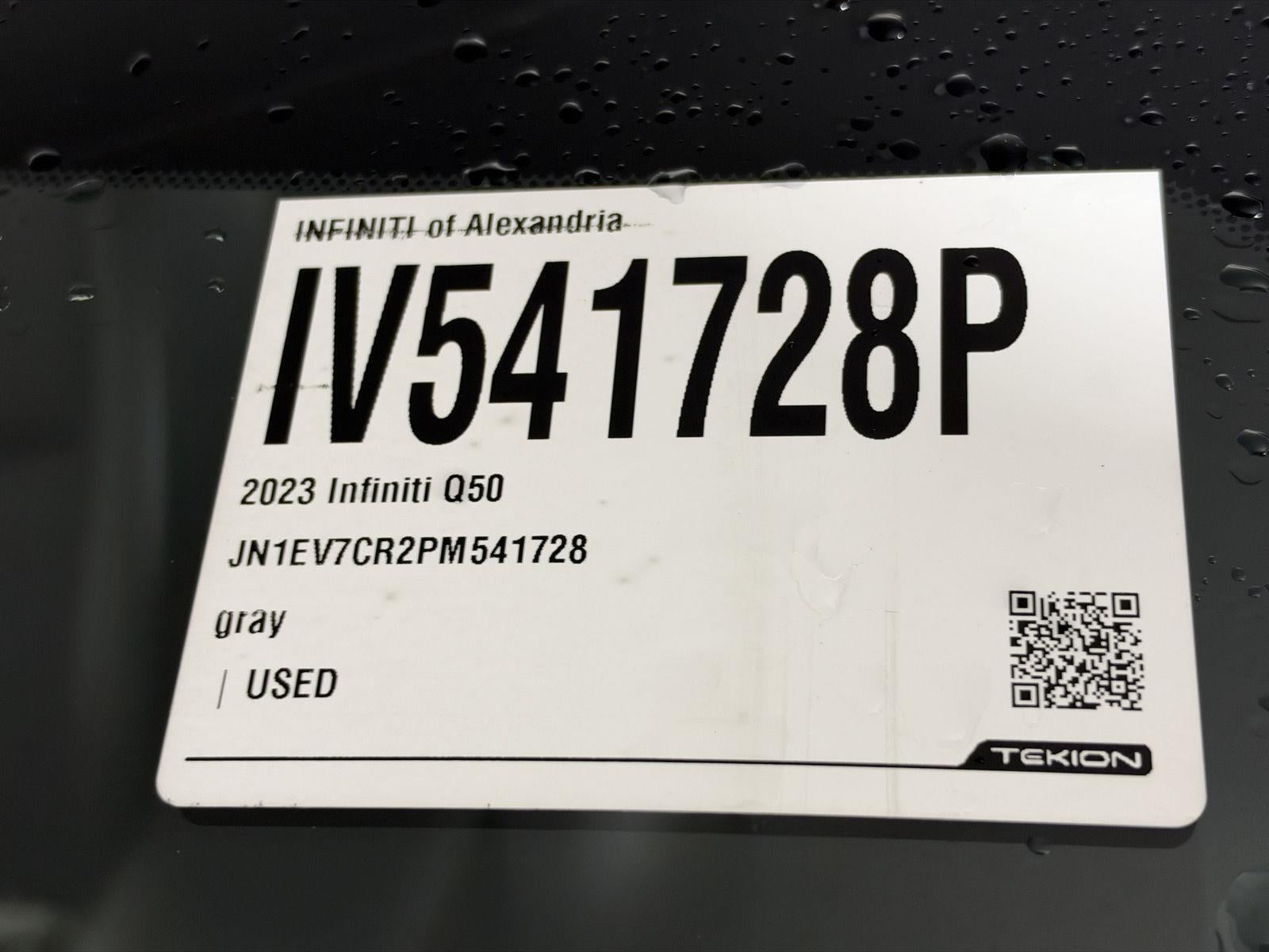 2023 INFINITI Q50 SENSORY