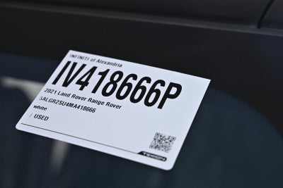 2021 Land Rover Range Rover SWB