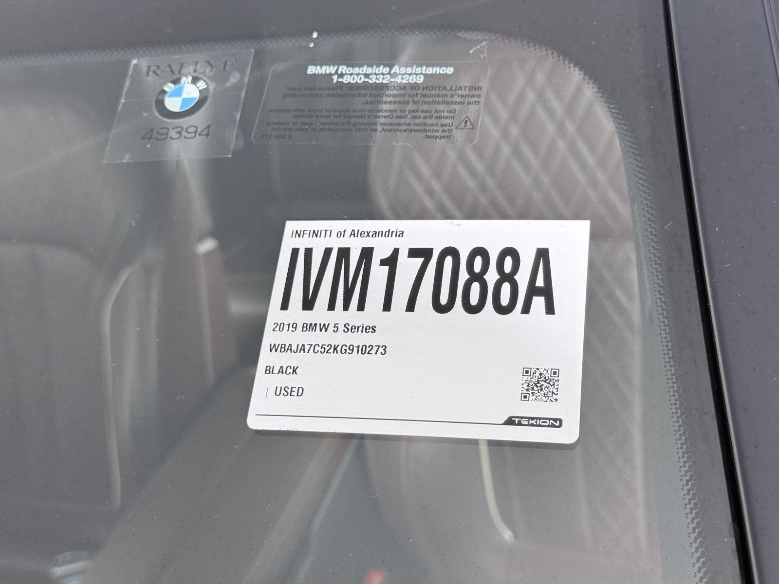 2019 BMW 5 Series 530i xDrive