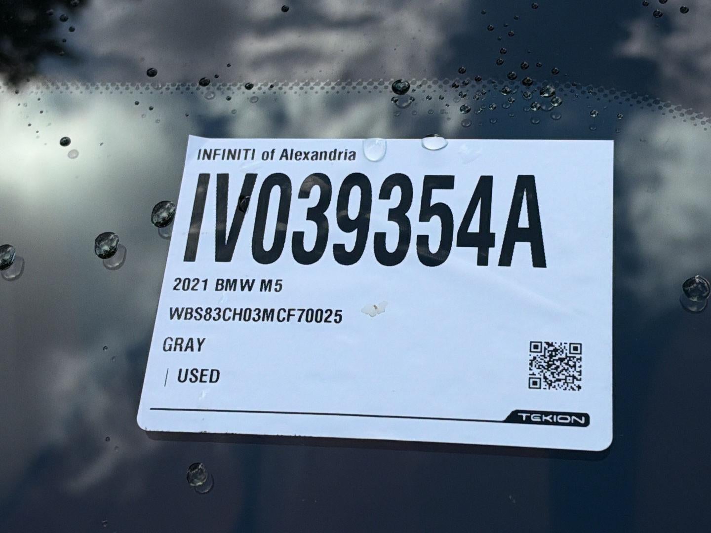 2021 BMW M5 Sedan