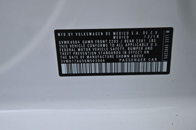 2019 Volkswagen Golf Alltrack Base