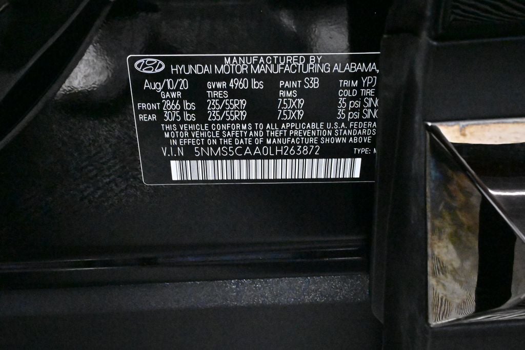 2020 Hyundai Santa Fe Limited