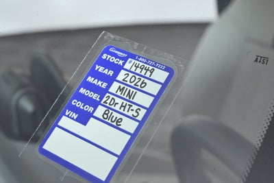 2026 MINI Cooper S Base