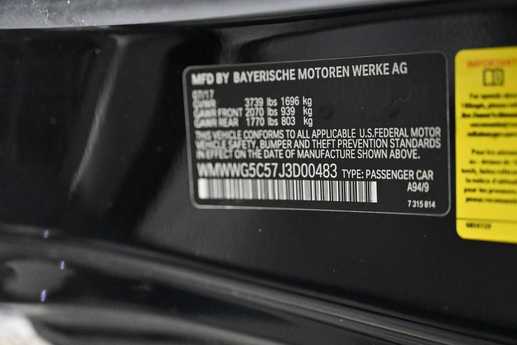 2018 MINI CONVERTIBLE Cooper