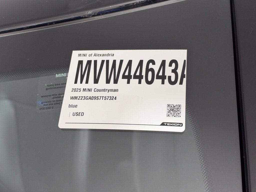2025 MINI Cooper S Countryman Base