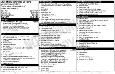 2025 MINI Cooper S Countryman Base
