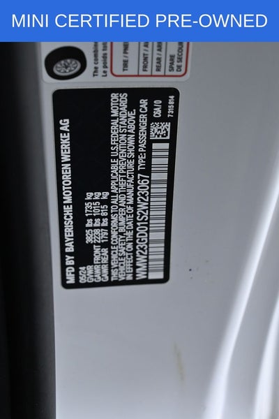2025 MINI 2 Door Cooper Iconic