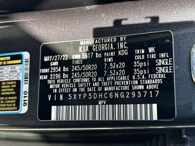 2022 Kia Telluride SX