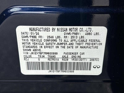 2024 INFINITI Q50 LUXE