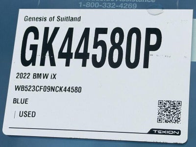 2022 BMW iX xDrive50