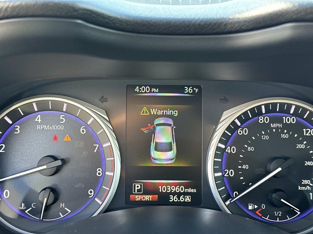 2016 INFINITI Q50 Red Sport 400