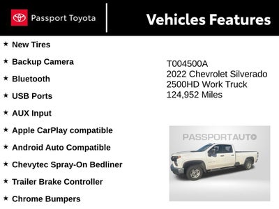 2022 Chevrolet Silverado 2500HD Work Truck