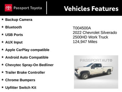 2022 Chevrolet Silverado 2500HD Work Truck