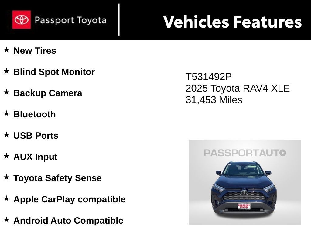 2025 Toyota RAV4 XLE
