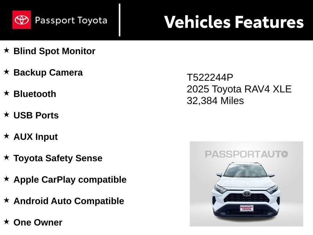 2025 Toyota RAV4 XLE