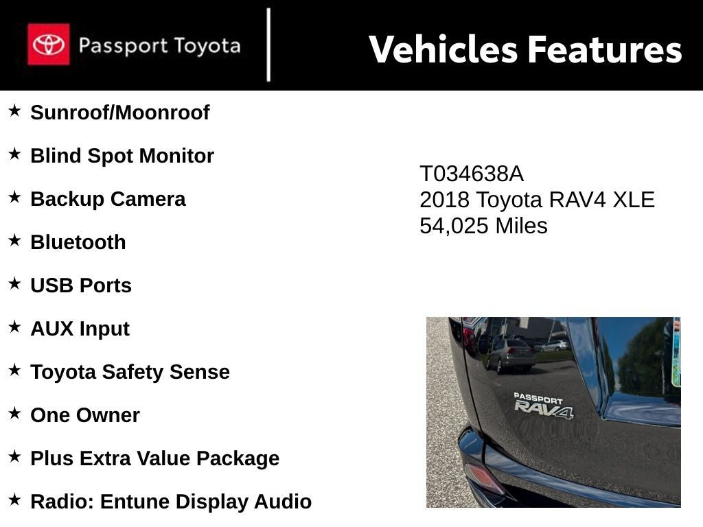 2018 Toyota RAV4 XLE