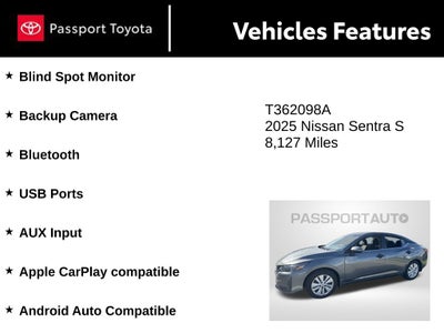 2025 Nissan Sentra S