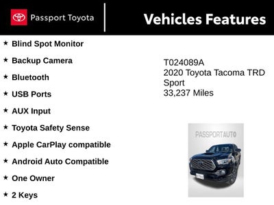 2020 Toyota Tacoma TRD Sport V6