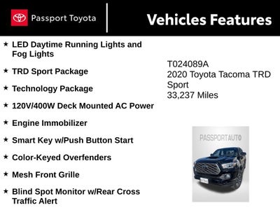 2020 Toyota Tacoma TRD Sport V6