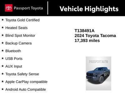 2024 Toyota Tacoma TRD Sport