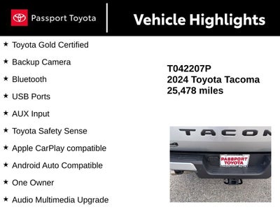 2024 Toyota Tacoma TRD Sport