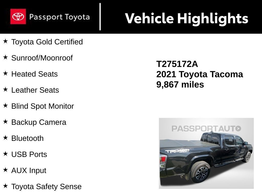 2021 Toyota Tacoma TRD Sport V6