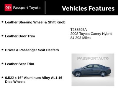 2008 Toyota Camry Hybrid Base