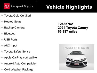 2024 Toyota Camry SE
