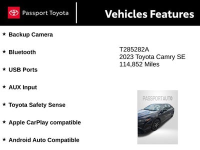 2023 Toyota Camry SE