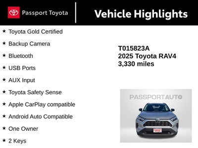 2025 Toyota RAV4 Hybrid LE