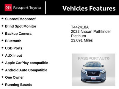 2022 Nissan Pathfinder Platinum