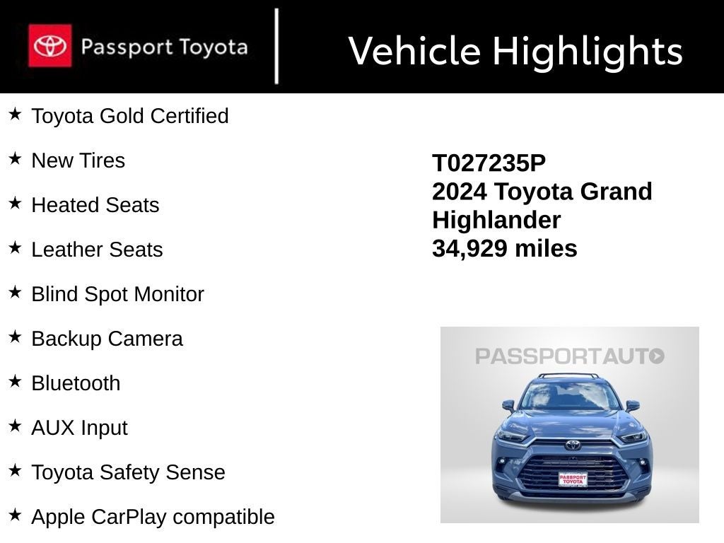 2024 Toyota Grand Highlander Hybrid Limited