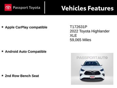 2022 Toyota Highlander XLE