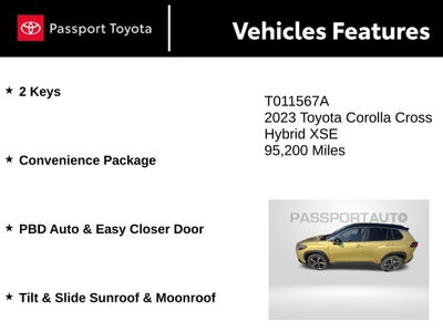 2023 Toyota Corolla Cross Hybrid XSE