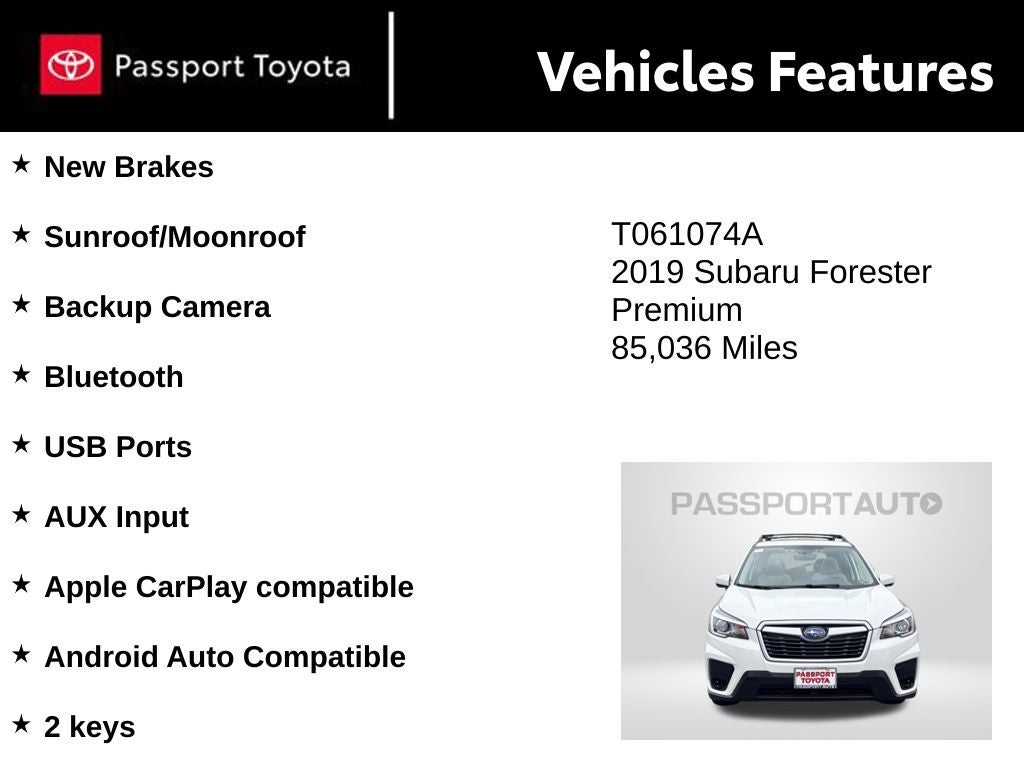 2019 Subaru Forester Premium